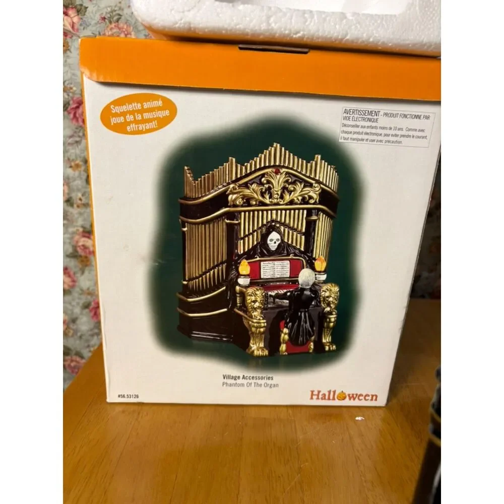 NWT Dept. 56 Phantom of the Organ